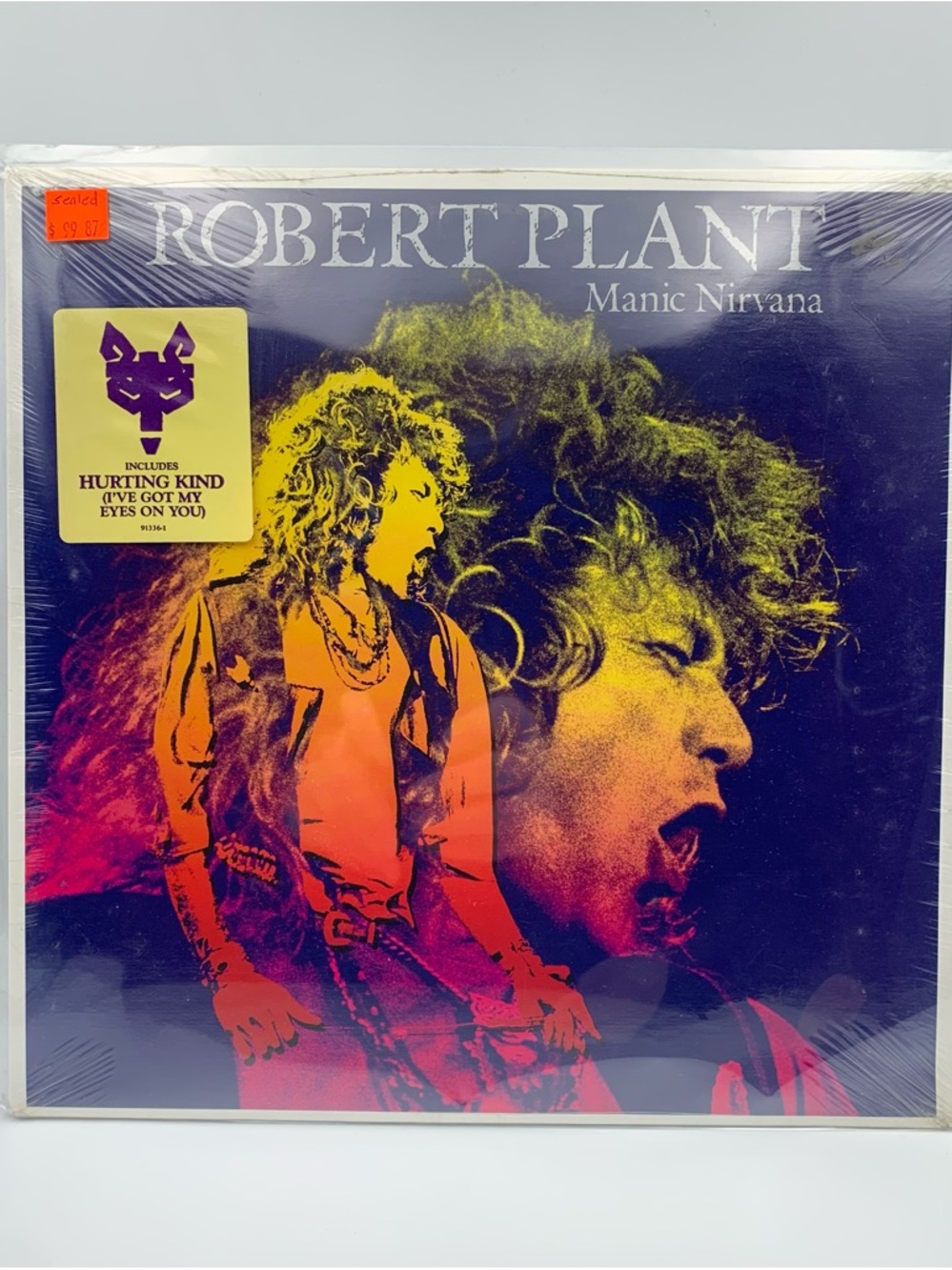 Robert Plant Manic Nirvana Vinyl LP 1990 Es Paranza Club 79-13361 *SEALED ~ NEW*